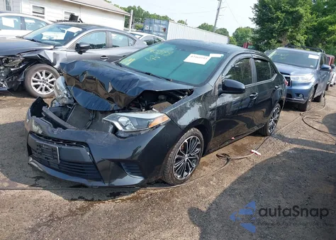 2014 Toyota Corolla L из США, поврежденный, VIN 2T1BURHE2EC114516